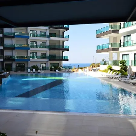 Konak Seaside 2+1 Luxury Апартаменты Махмутлар